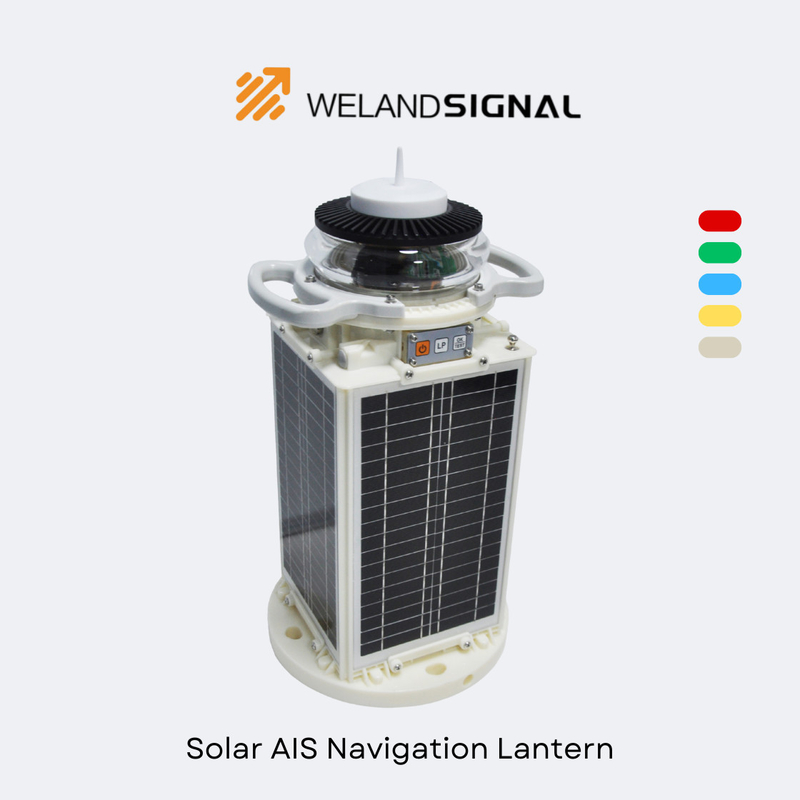AIS60 IP68 Solar Marine Navigation Lantern mit GPS und Beidou nahtlose globale Integration, intelligente Navigation