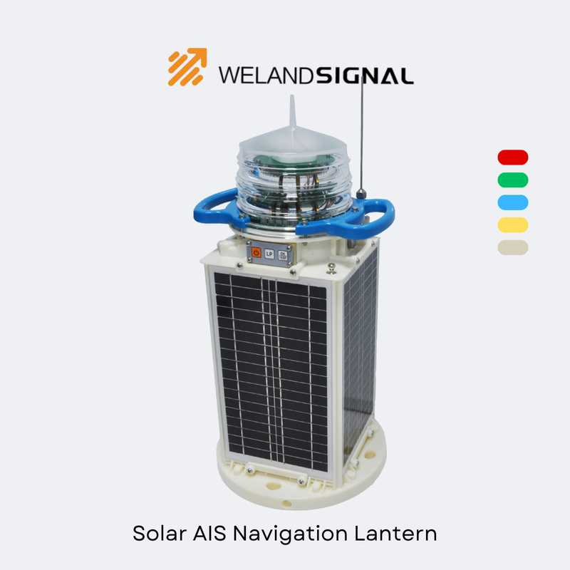 AIS60 IP68 Solar Marine Navigation Lantern mit GPS und Beidou nahtlose globale Integration, intelligente Navigation