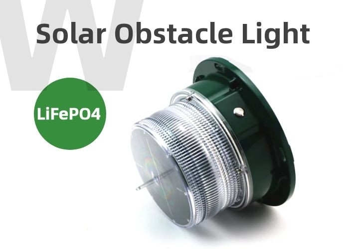 Solarluftfahrt-Licht TFS1803 LED für rotes Grün des Turmkran-ICAO für Bau-Bereiche